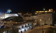 Old City Jerusalem DomeOfTheRock Night